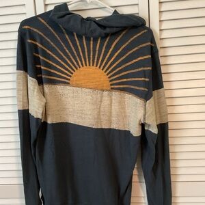 Faherty Sunray Slub Graphic Hoodie